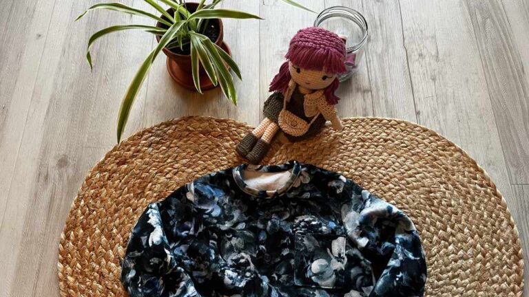 Babyhemd Blumenmuster