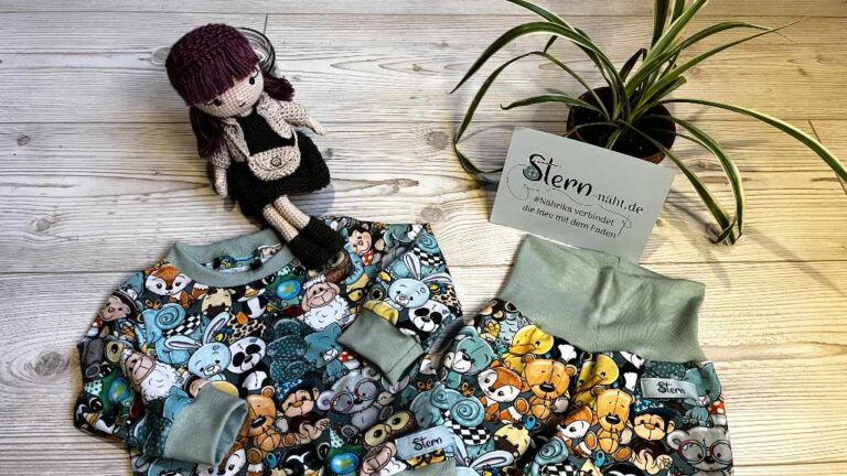 Babyset in Comic-Tierwelt