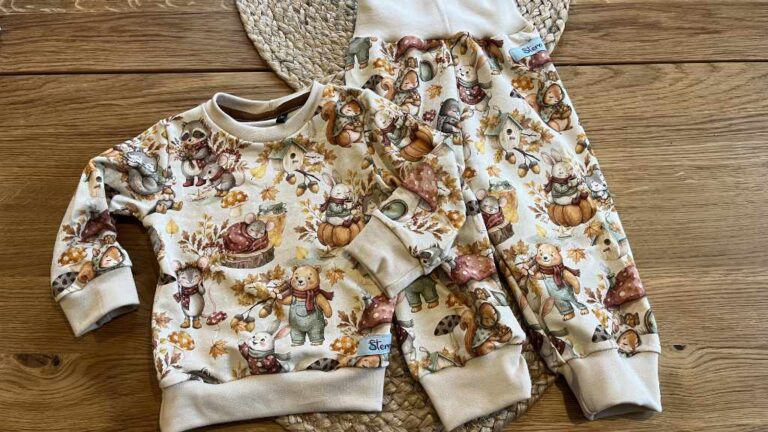 Herbstliches Babyset